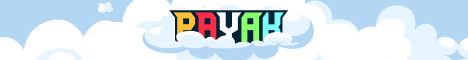 payak games banner payak games Minecraft server banner
