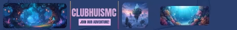 ClubhuisMC banner ClubhuisMC Minecraft server banner