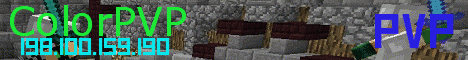 ColorPVP banner ColorPVP Minecraft server banner