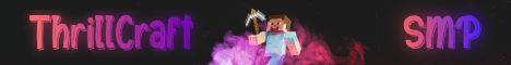 Thrillcraft banner Thrillcraft Minecraft server banner