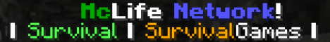 McLife Network banner McLife Network Minecraft server banner
