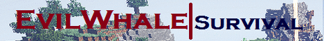 The Evil Whale Minecraft Server banner The Evil Whale Minecraft Server Minecraft server banner