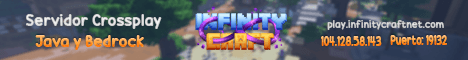 Infinity Craft banner Infinity Craft Minecraft server banner
