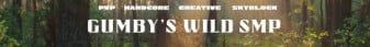 Gumby's SMP banner Gumby's SMP Minecraft server banner