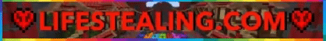 Lifestealing banner Lifestealing Minecraft server banner