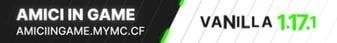 Amici In Game banner Amici In Game Minecraft server banner