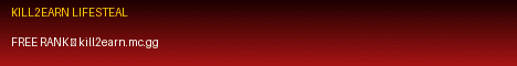 Kill2Earn banner Kill2Earn Minecraft server banner