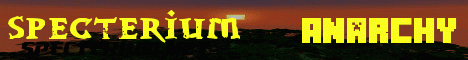 Specterium banner Specterium Minecraft server banner