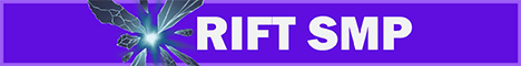The Rift banner The Rift Minecraft server banner