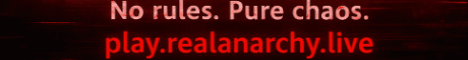 RealAnarchy banner RealAnarchy Minecraft server banner
