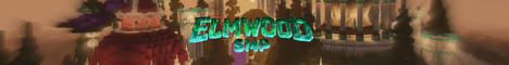 ElmwoodSMP banner ElmwoodSMP Minecraft server banner