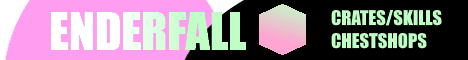 enderfall banner enderfall Minecraft server banner