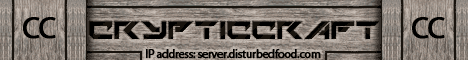 CrypticCraft banner CrypticCraft Minecraft server banner