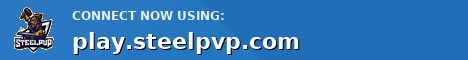 SteelPvP banner SteelPvP Minecraft server banner