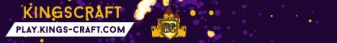 Kingscraft Network banner Kingscraft Network Minecraft server banner