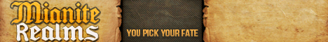 Mianite Realm banner Mianite Realm Minecraft server banner