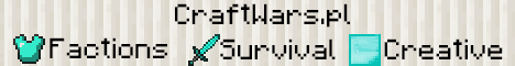 CraftWars- Polish server banner CraftWars- Polish server Minecraft server banner