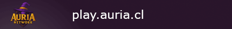 Auria Network banner Auria Network Minecraft server banner