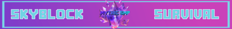 MythicSMP banner MythicSMP Minecraft server banner