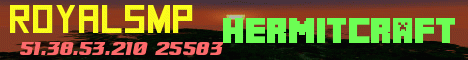 RoyalSMP banner RoyalSMP Minecraft server banner