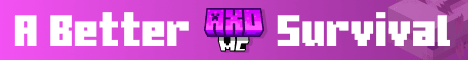 AxoMC.net banner AxoMC.net Minecraft server banner