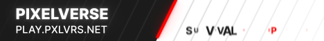 PixelVerse banner PixelVerse Minecraft server banner