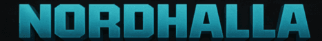 Nordhalla banner Nordhalla Minecraft server banner
