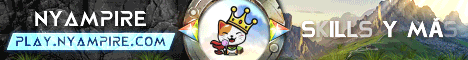 Nyampire banner Nyampire Minecraft server banner
