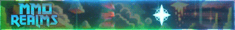 MMO Realms banner MMO Realms Minecraft server banner