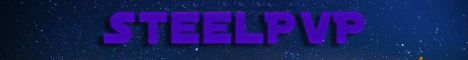 Steel PvP banner Steel PvP Minecraft server banner