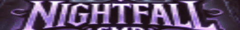 Nightfall SMP banner Nightfall SMP Minecraft server banner