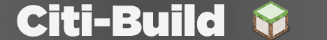 Citi-Build Community banner Citi-Build Community Minecraft server banner