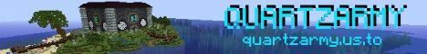 QuartzArmy banner QuartzArmy Minecraft server banner