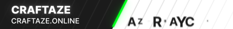 CraftAZE banner CraftAZE Minecraft server banner