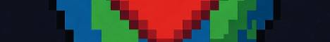 Block Heart banner Block Heart Minecraft server banner