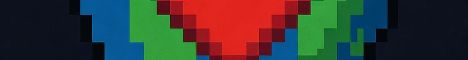 Block Heart banner Block Heart Minecraft server banner