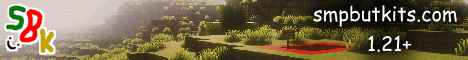 SMPButKits banner SMPButKits Minecraft server banner