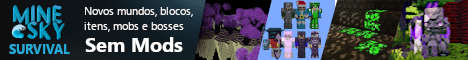 MineSky - Survival banner MineSky - Survival Minecraft server banner