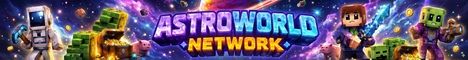 AstroworldNetwork banner AstroworldNetwork Minecraft server banner