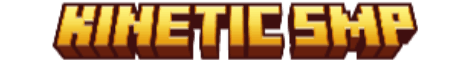 Kinetic SMP banner Kinetic SMP Minecraft server banner