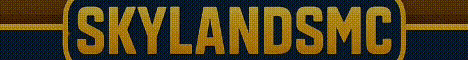 SkyLandsMC banner SkyLandsMC Minecraft server banner