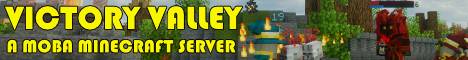Victory Valley banner Victory Valley Minecraft server banner