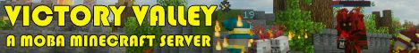 Victory Valley banner Victory Valley Minecraft server banner