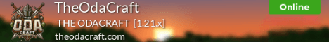 TheOdaCraft banner TheOdaCraft Minecraft server banner