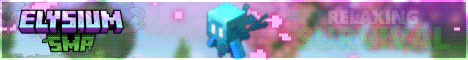 Elysium banner Elysium Minecraft server banner