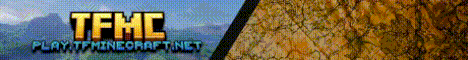 TFMC banner TFMC Minecraft server banner