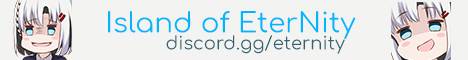 Island of Eternity banner Island of Eternity Minecraft server banner