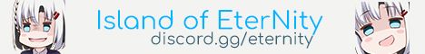 Island of Eternity banner Island of Eternity Minecraft server banner