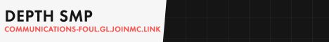 Depth SMP banner Depth SMP Minecraft server banner