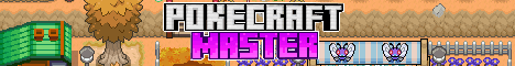 Pokecraft Master banner Pokecraft Master Minecraft server banner